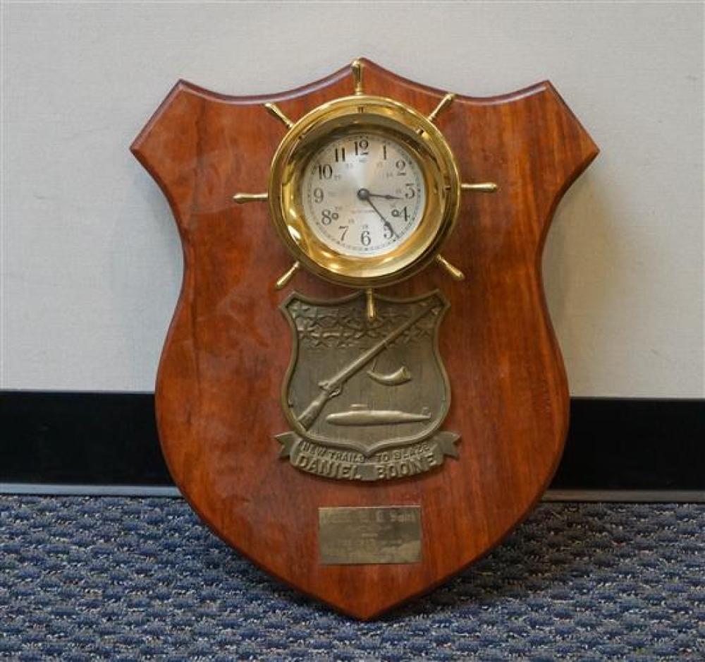 SETH THOMAS BRASS SHIPS CLOCK