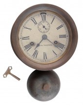 SETH THOMAS BULKHEAD CLOCK WIT