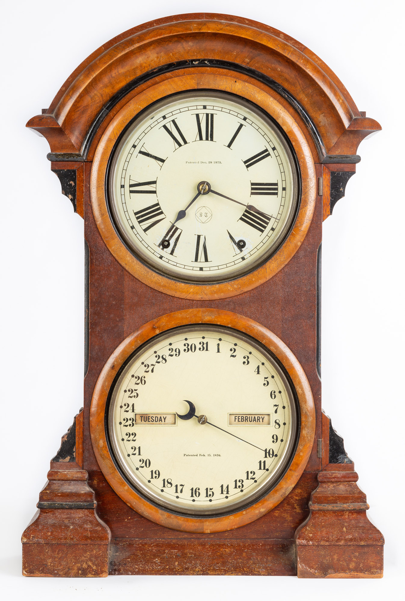 SETH THOMAS CALENDAR circa 1875.