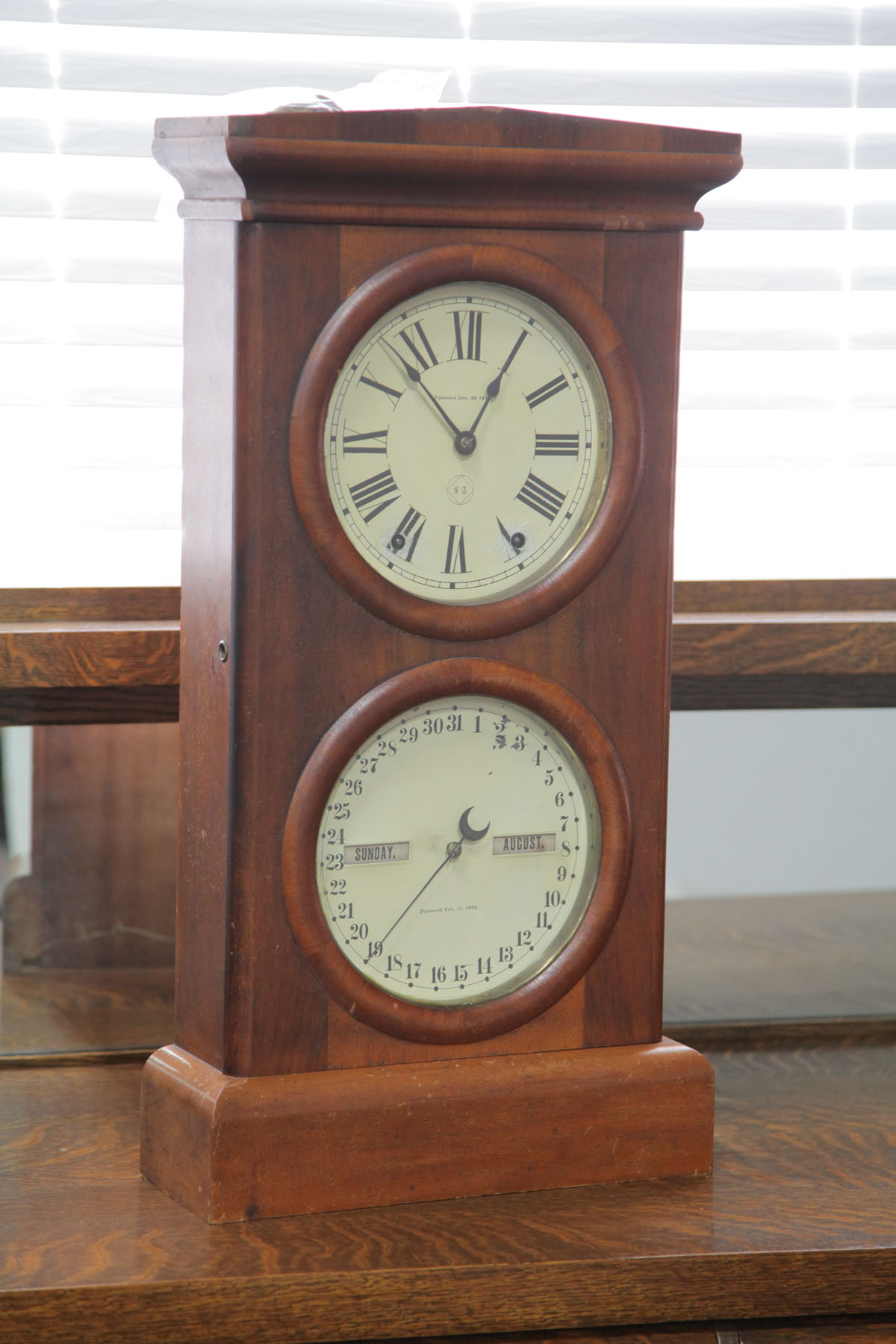 SETH THOMAS CALENDER CLOCK. 