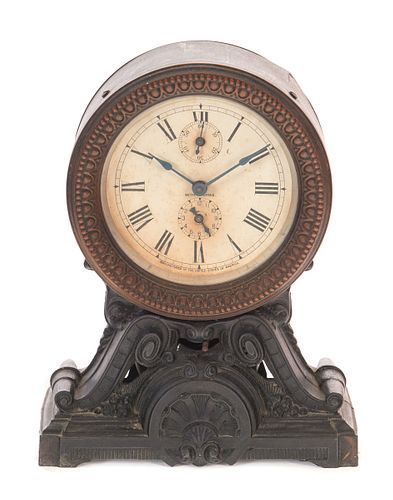 SETH THOMAS CAST METAL MANTLE
