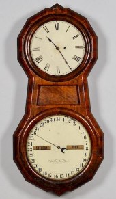 SETH THOMAS DOUBLE DIAL CALEND
