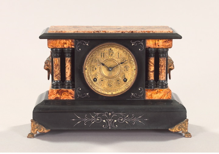 Seth Thomas Gilt-Brass-Mounted