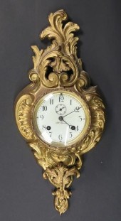 SETH THOMAS GILT BRONZE CARTEL