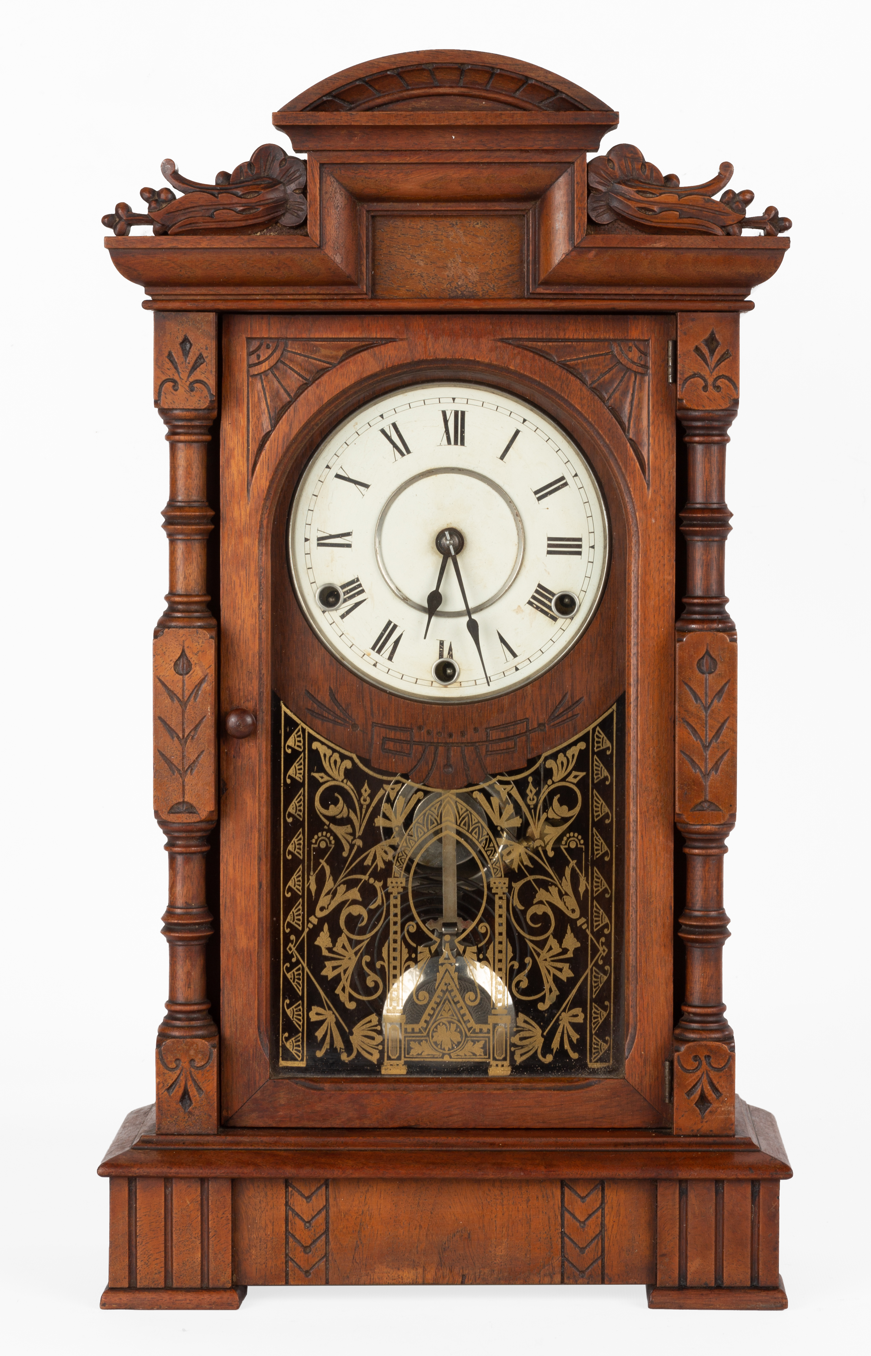 SETH THOMAS HECLA SHELF CLOCK