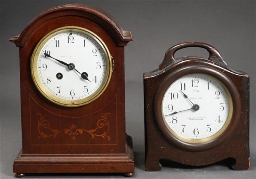 SETH THOMAS MAHOGANY CLOCK AND