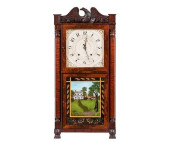 SETH THOMAS MAHOGANY SHELF CLO