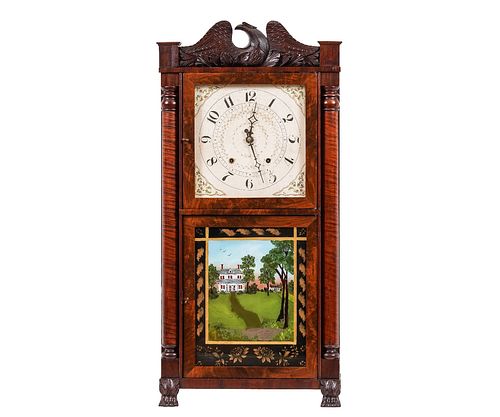 SETH THOMAS MAHOGANY SHELF
