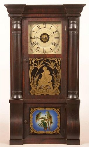 SETH THOMAS MAHOGANY TRIPLE