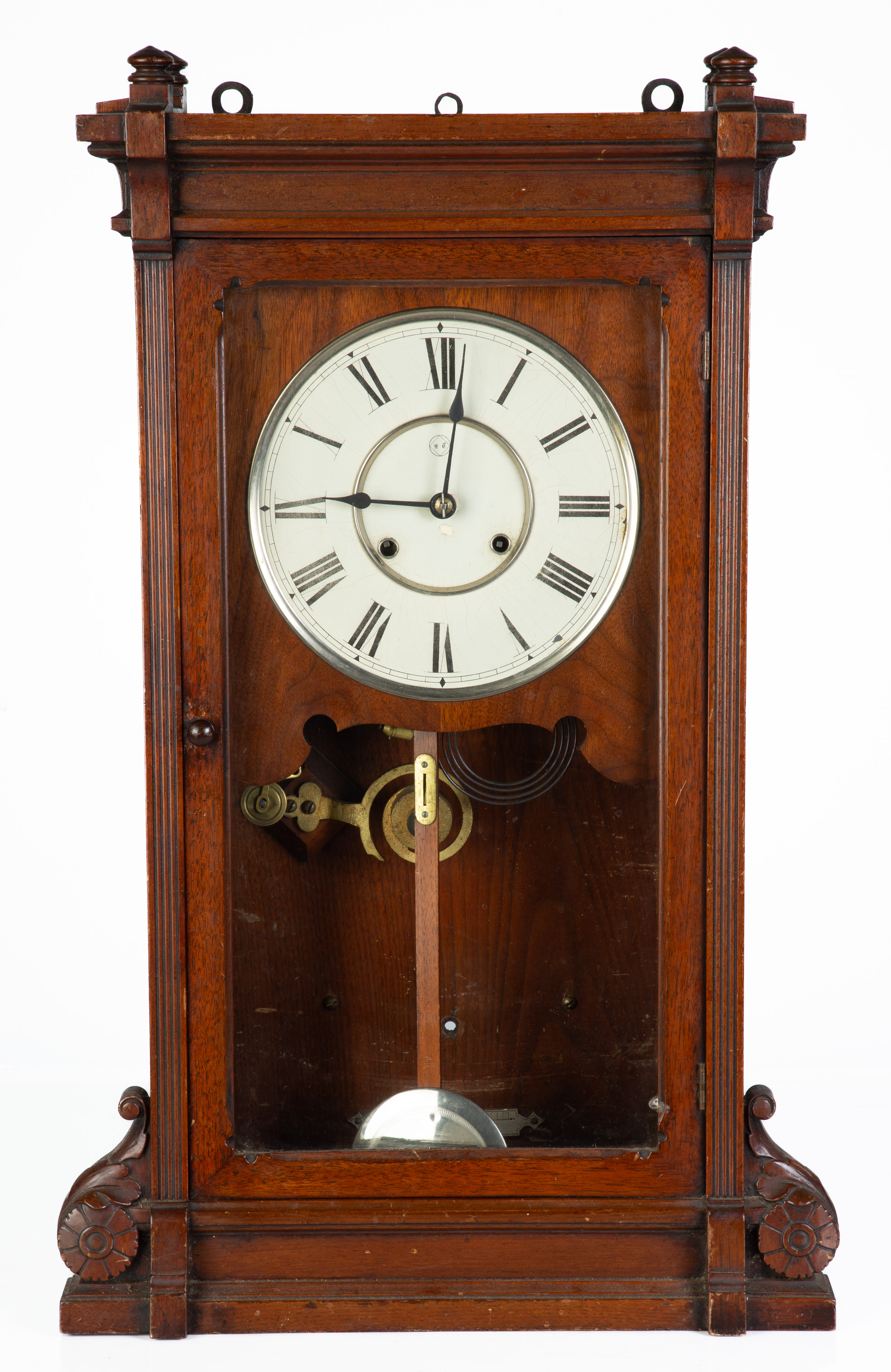 SETH THOMAS MANTLE CLOCK 19th