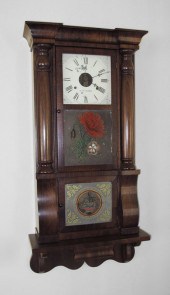 SETH THOMAS PILLAR CLOCK WITH