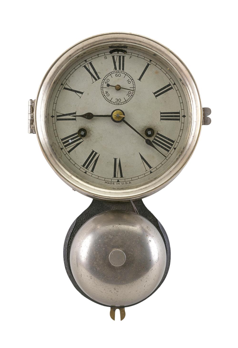 SETH THOMAS SHIP’S BELL CLOCK