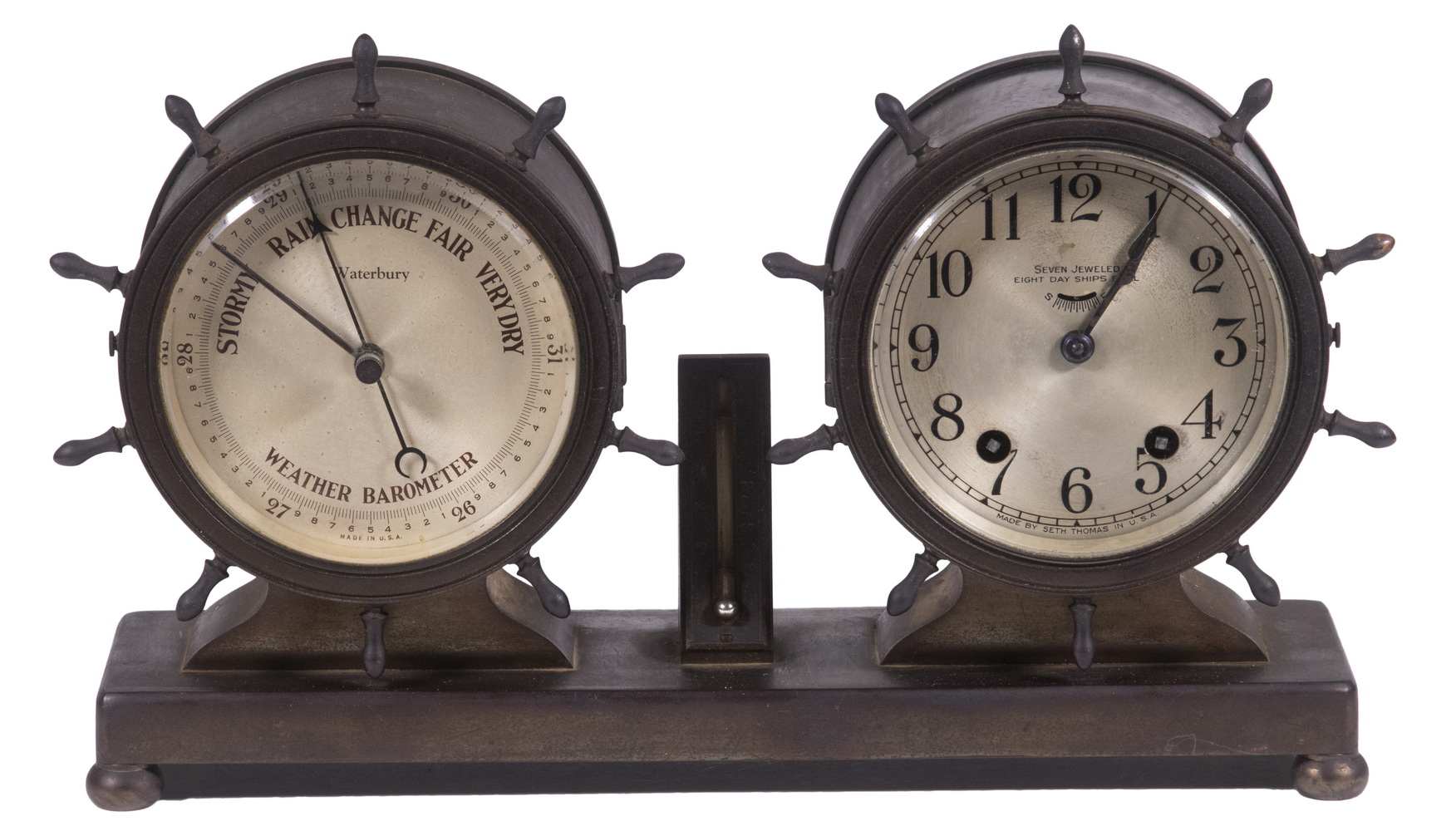 SETH THOMAS SHIP'S CLOCK &