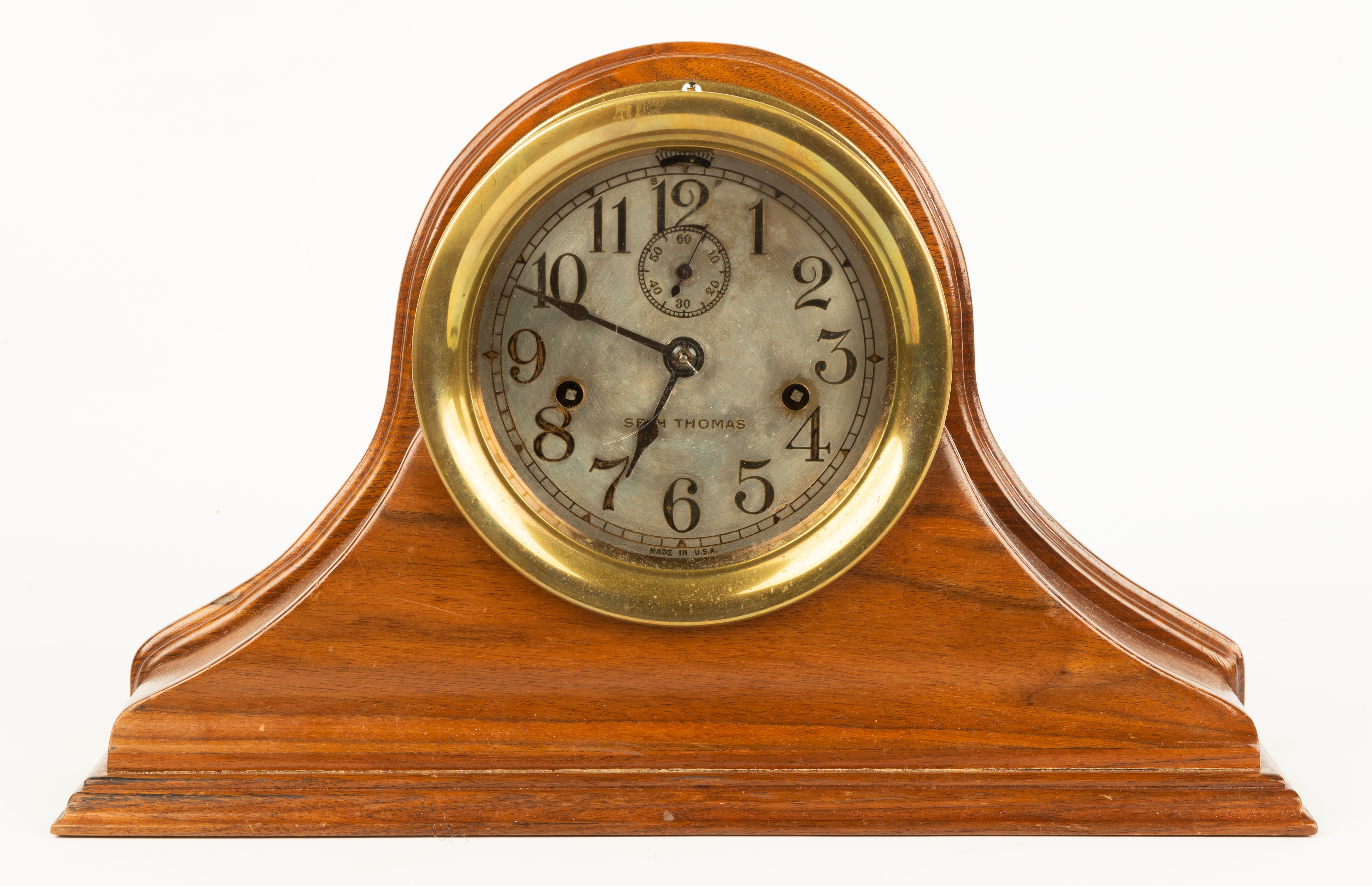SETH THOMAS SHIPS CLOCK circa 1900,