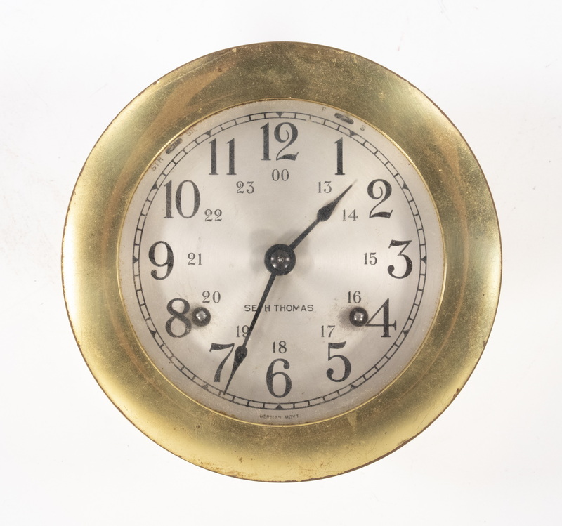 SETH THOMAS SHIP'S CLOCK Vintage