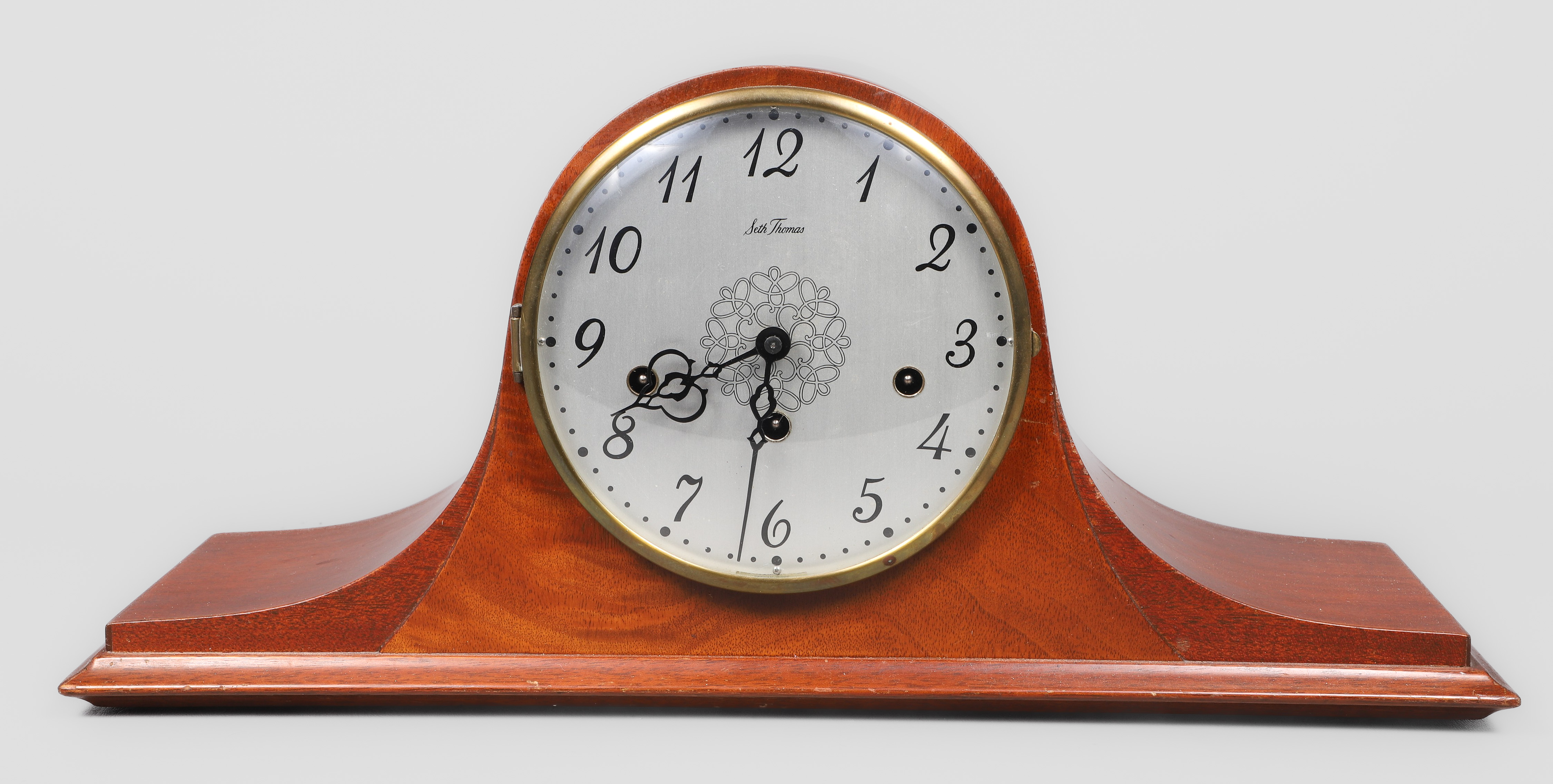 Seth Thomas tambour mantel clock,