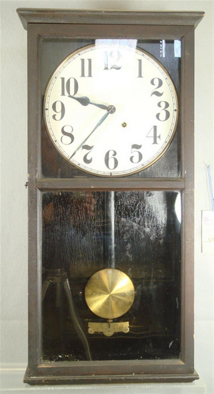 Seth Thomas time only office clock,