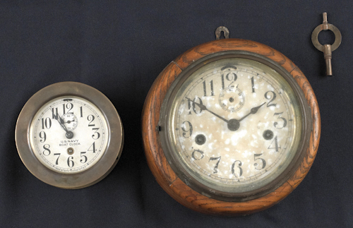 Seth Thomas U.S. Navy boat clock