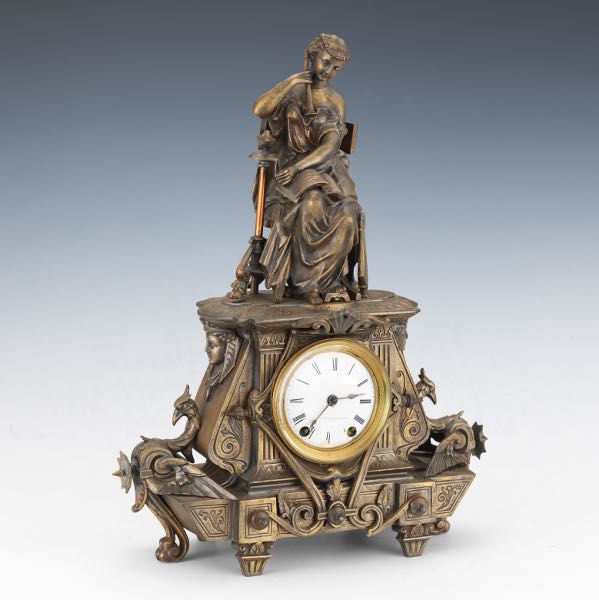 SETH THOMAS VICTORIAN SPELTER