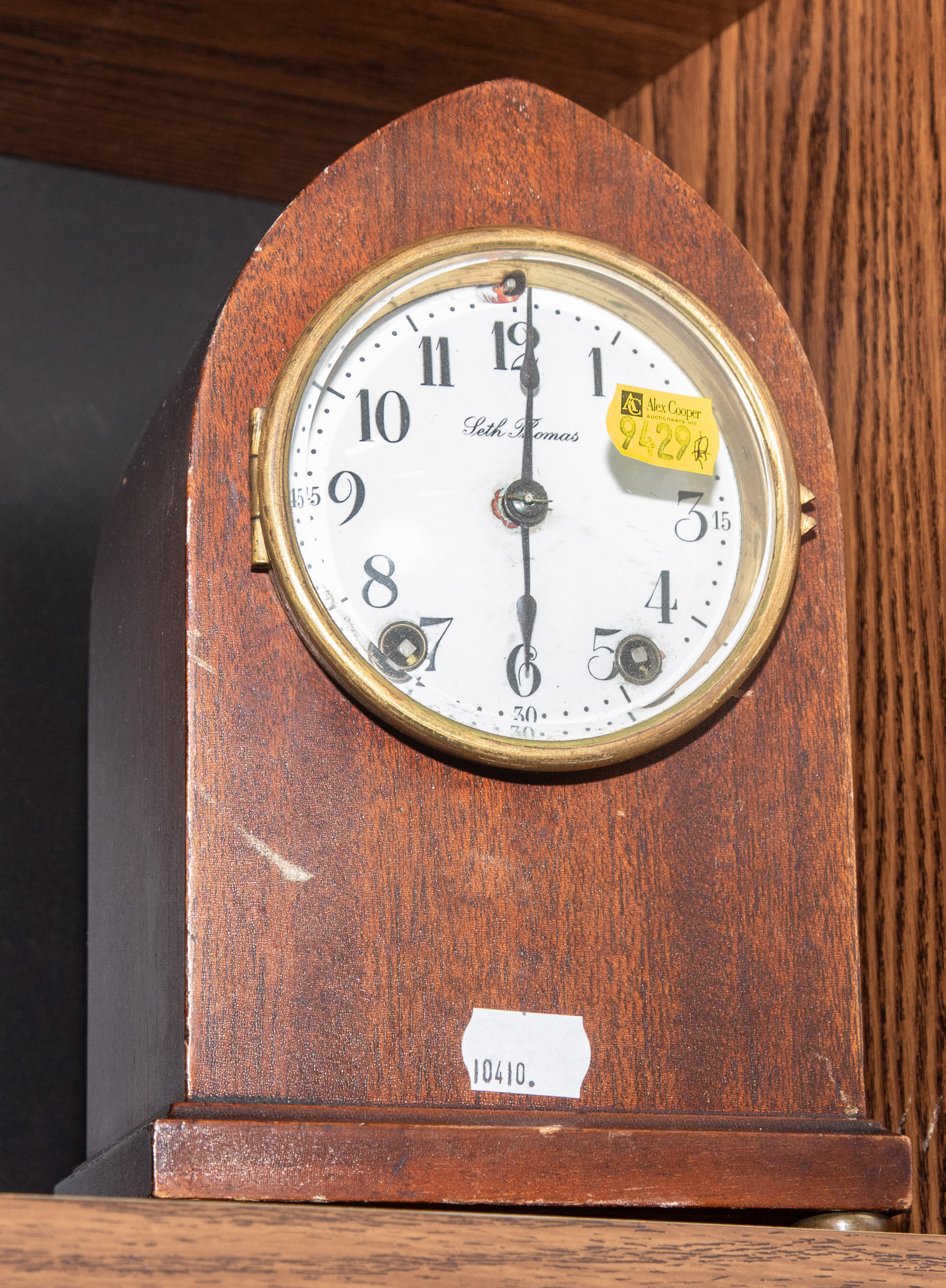 SETH THOMAS WOOD CASE MANTLE