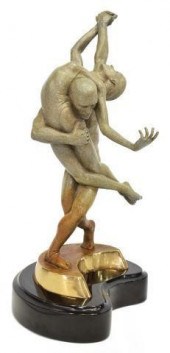SETH VANDABLE (TX) BRONZE SCUL
