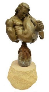 SETH VANDABLE (TX) BRONZE SCUL