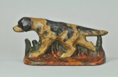 SETTER DOORSTOP Hubley marked