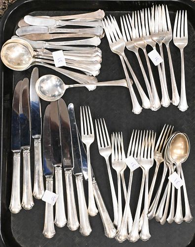 SETTING FOR EIGHT STERLING SILVER
