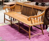 SETTLE BENCH.  American  late