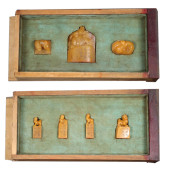 SEVEEN CHINESE SOAPSTONE TIANH