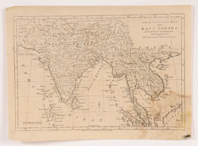 Seven 18th & 19th century maps