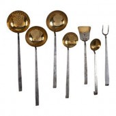 Seven American Brass and Wroug
