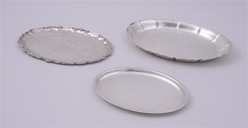 SEVEN AMERICAN SILVER TABLE