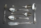 SEVEN AMERICAN STERLING SILVER