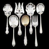 SEVEN AMERICAN STERLING SILVER
