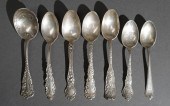 SEVEN AMERICAN STERLING SILVER