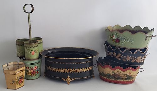 SEVEN ANTIQUE AND VINTAGE FRENCH
