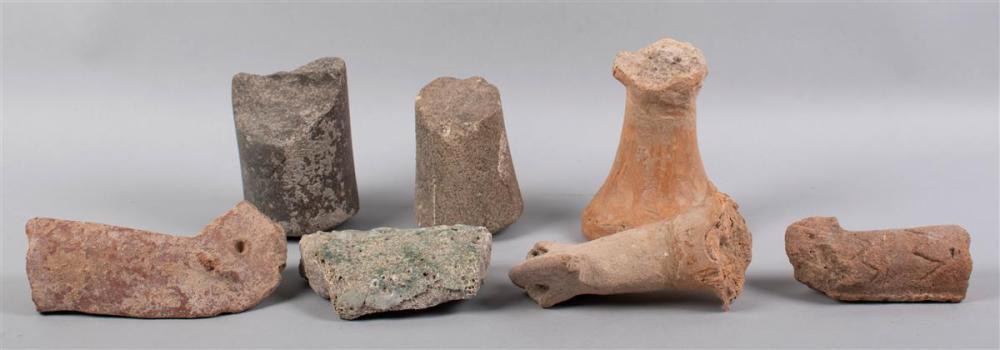 SEVEN ARCHITECTURAL/POTTERY
