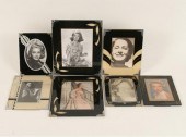 Seven Art Deco frames includin
