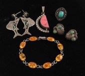 SEVEN ARTICLES OF MEXICO SILVE