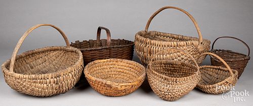 SEVEN ASSORTED ANTIQUE