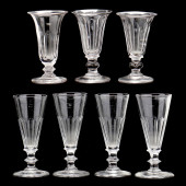 SEVEN ASSORTED FACETED SYLLABU