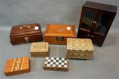 SEVEN ASSORTED JEWELRY BOXESSe