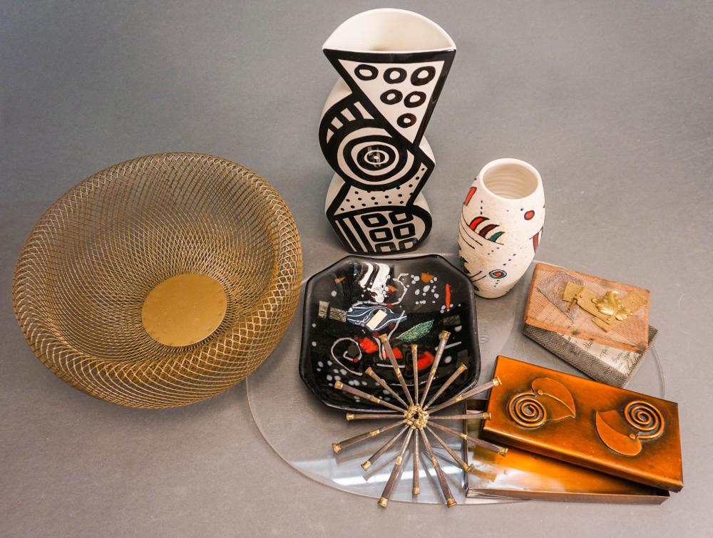 SEVEN ASSORTED MID-CENTURY MODERN