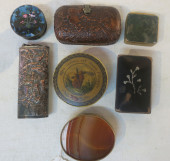 SEVEN ASSORTED SMALL ANTIQUE B