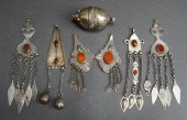 SEVEN ASSORTED TURKOMAN LOW-PU