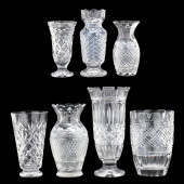 SEVEN ASSORTED WATERFORD CRYST