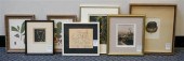 SEVEN ASSORTED WORKS OF ARTSev