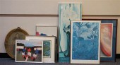 SEVEN ASSORTED WORKS OF ARTSev