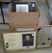 SEVEN ASSORTED WORKS OF ARTSev